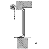 Standard Montage an der Fassade Standard Montage an der Fassade