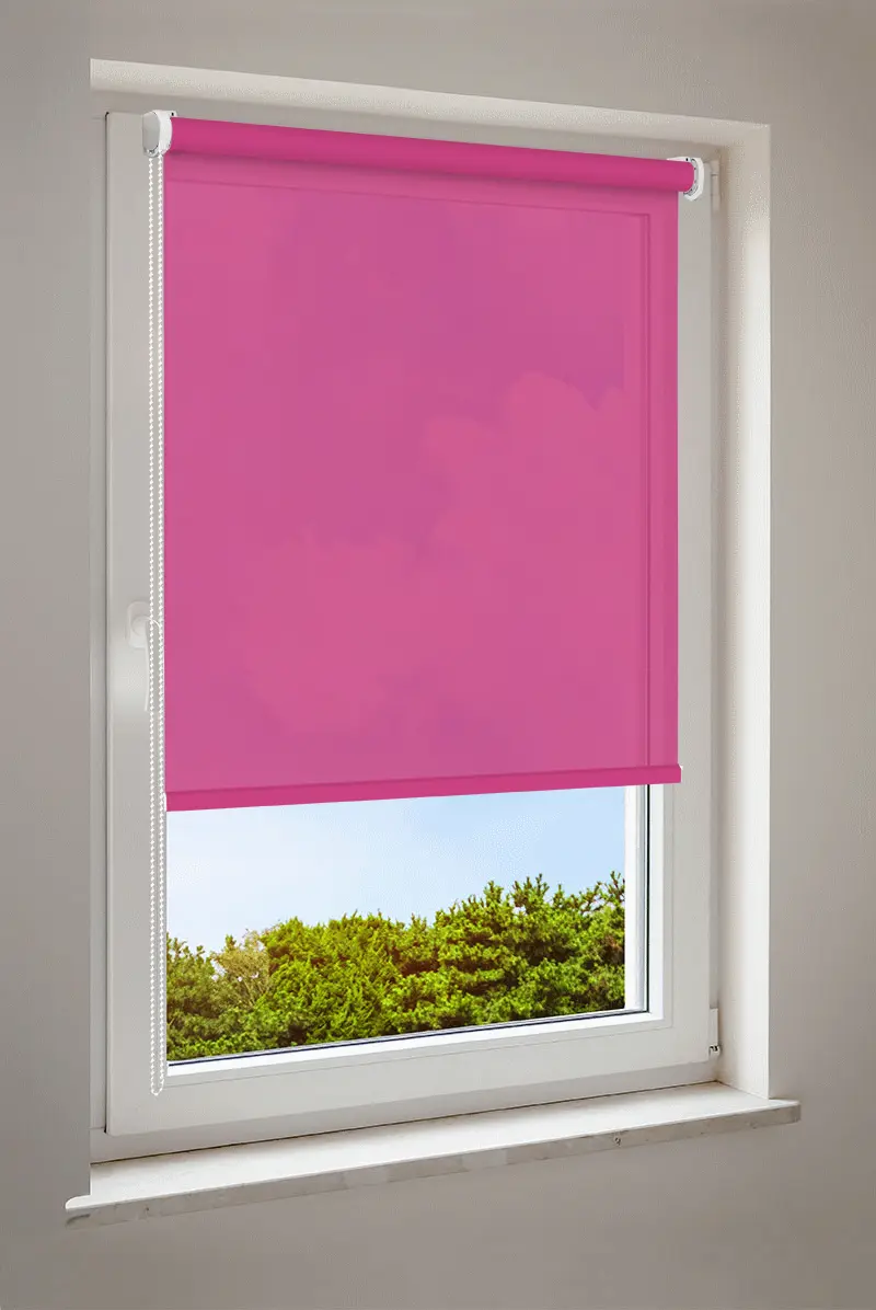 Rullgardin ljusrosa | halvtransparent