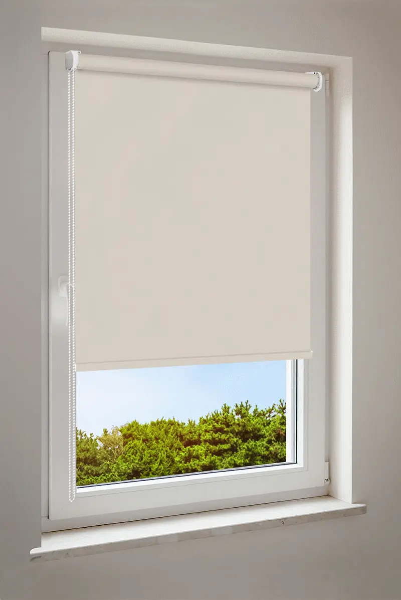 Rullgardin beige | mörkläggning